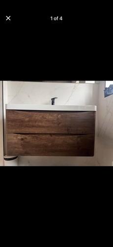 Bathroom wall hung vanity - vanity, unit