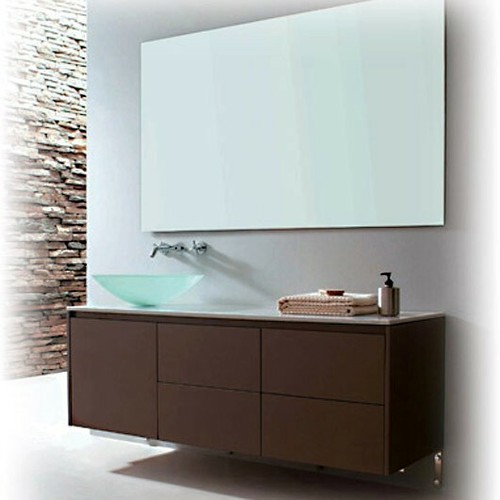 Bathroom vanity modern - bathroom,
