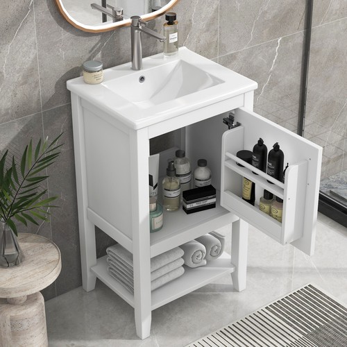 Bathroom vanity with - with, sink