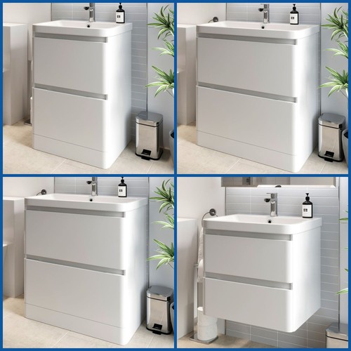 Modern bathroom vanity unit - vanity,