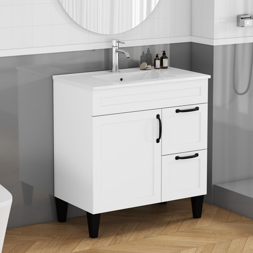Modern bathroom vanity - bathroom,