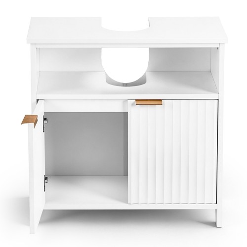 White particleboard with