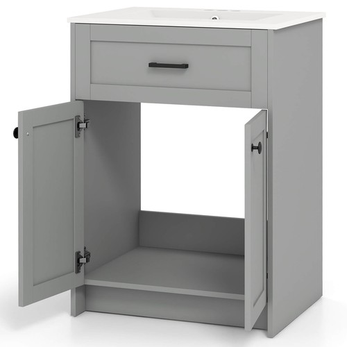 Bathroom vanity unit basin - unit, w/